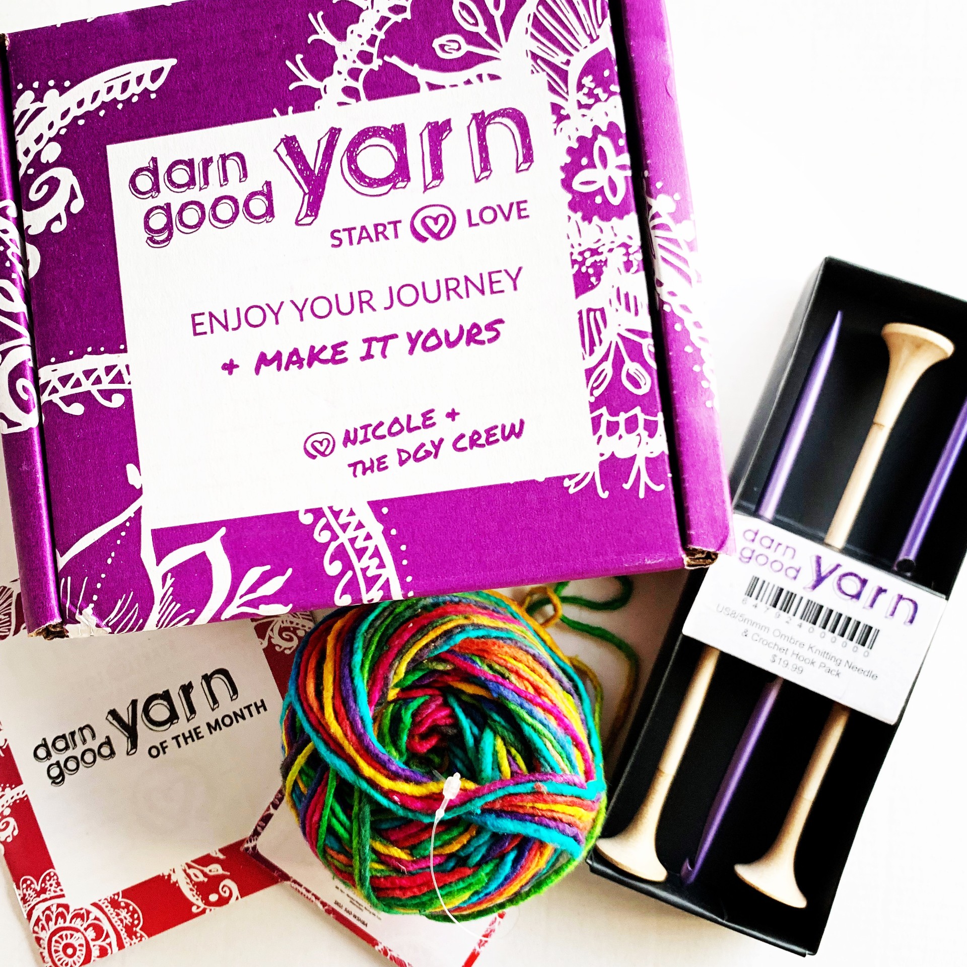 Darn Good Yarn Subscription Box Review