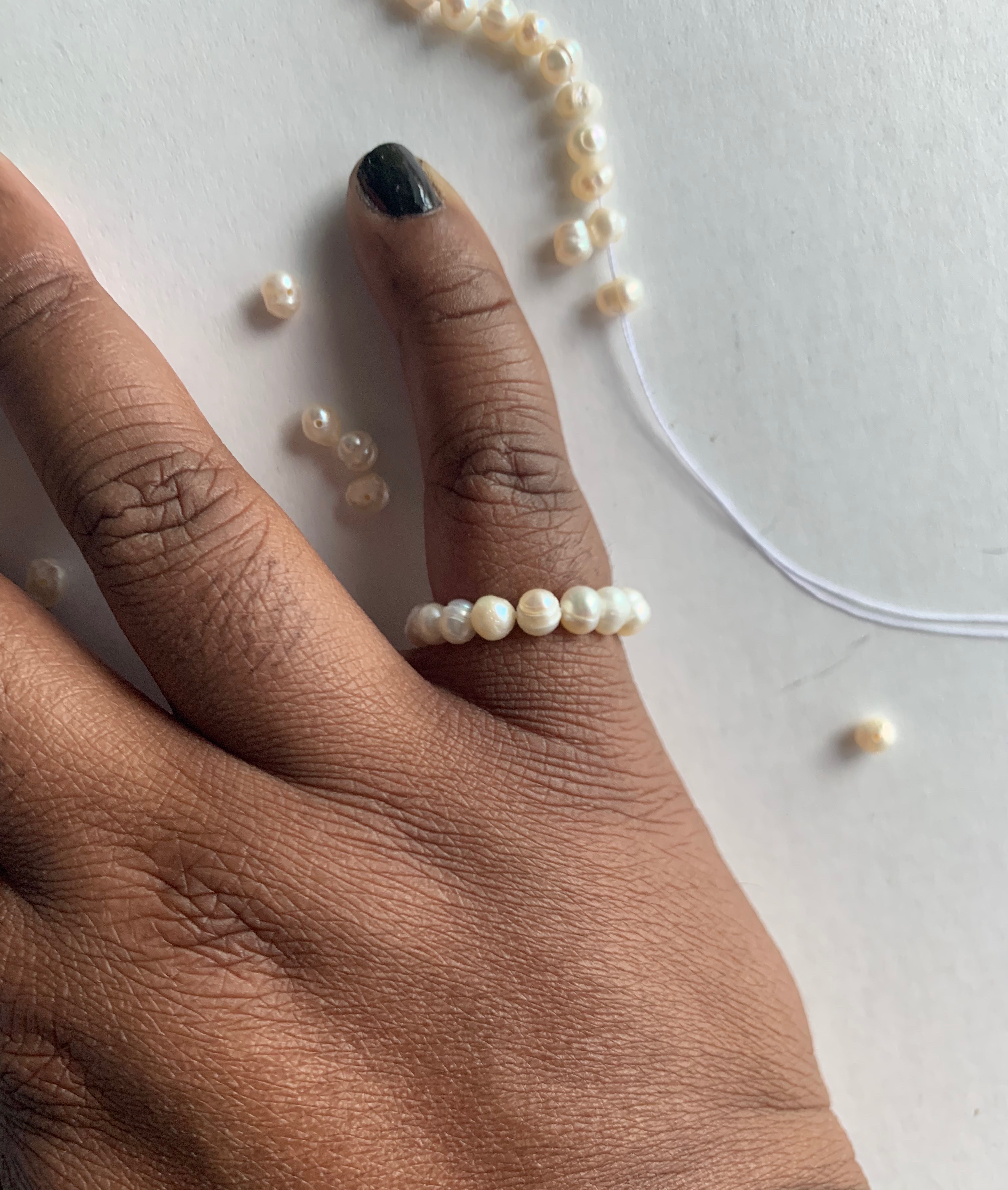 Tuesday Craft Corner: Pearl Pinky Ring